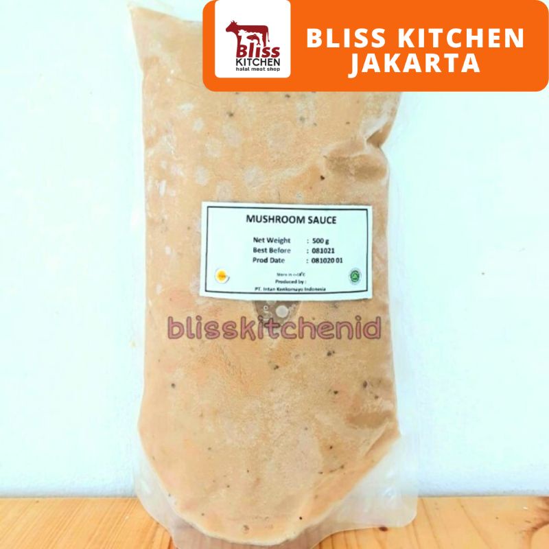 

Mushroom Sauce / Saus Jamur / Saus Mushroom 500gr