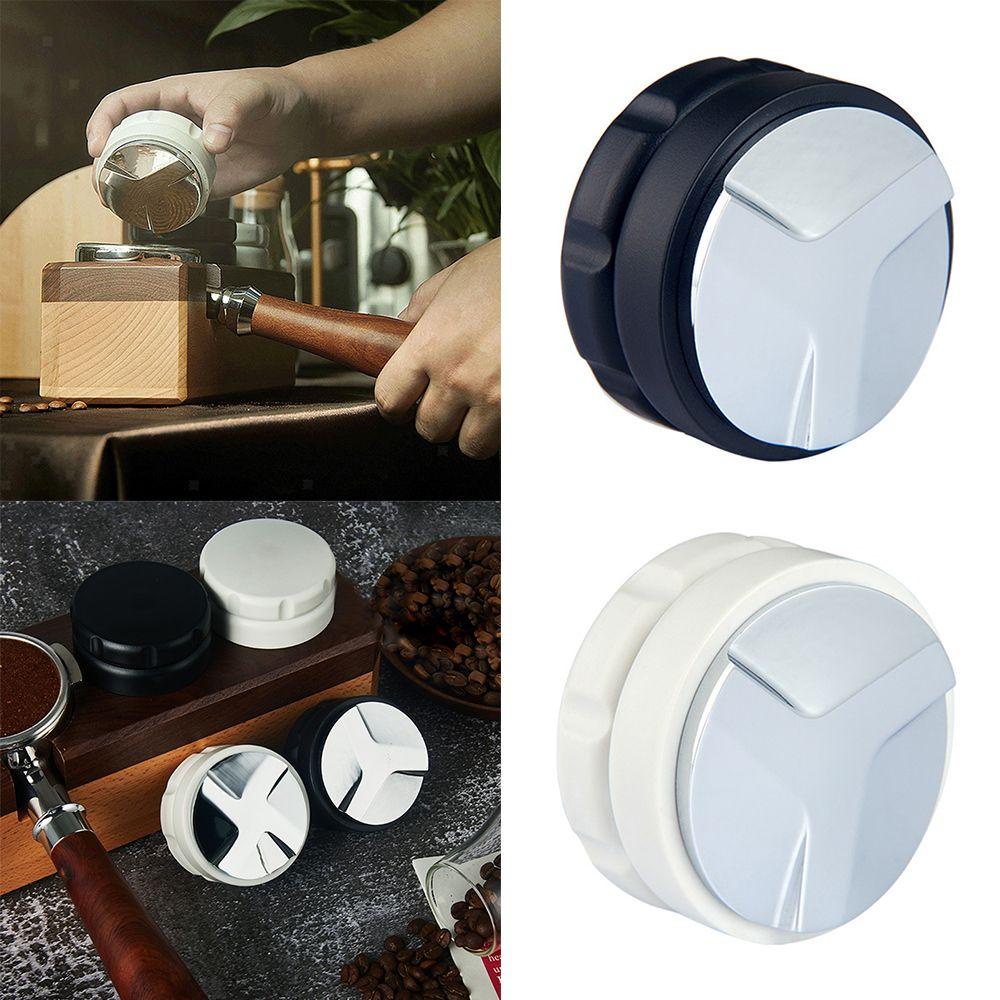 Solighter Distributor Kopi Coffee Tamper Alat Perata Kopi Espresso 3lereng Siku Palm Tamper Brewing Bowl Coffee Dosing Ring