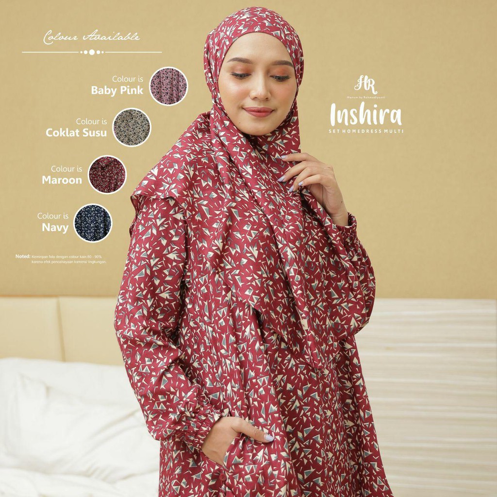 INSHIRA SET HOMEDRESS MULTY / HANUM BY RAHMADIYANTI