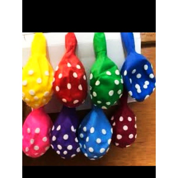 3 karunia balon motif pukadot isi 100ps