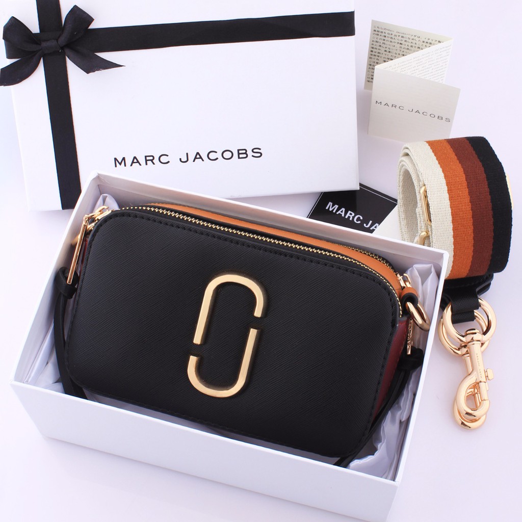 Promo NATAL Marc Jacobs Snapshot Camera Bag (3Tone) with Box #M092