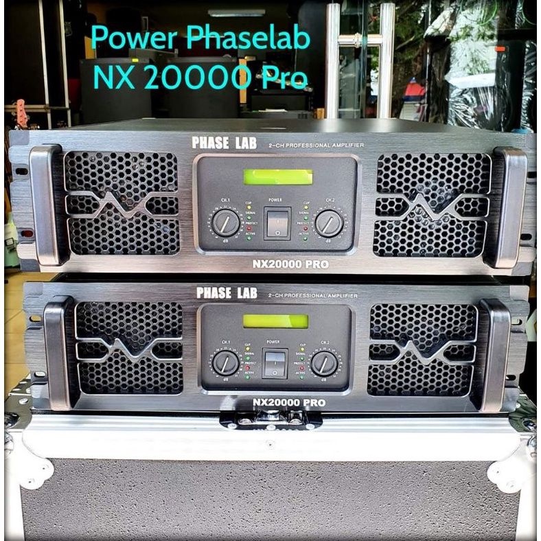 POWER AMPLIFIER PHASE LAB NX 20000 PRO ORIGINAL