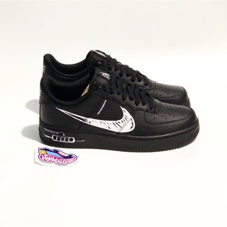 nike air force black silver