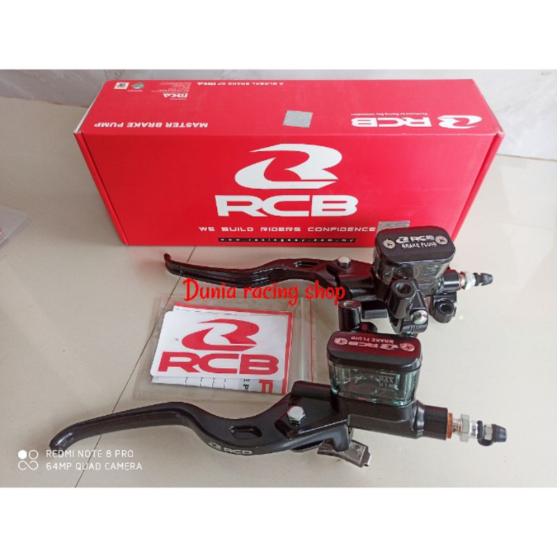 Master rem RCB Kanan Kiri E2 Oval 14mm sepasang Original RCB