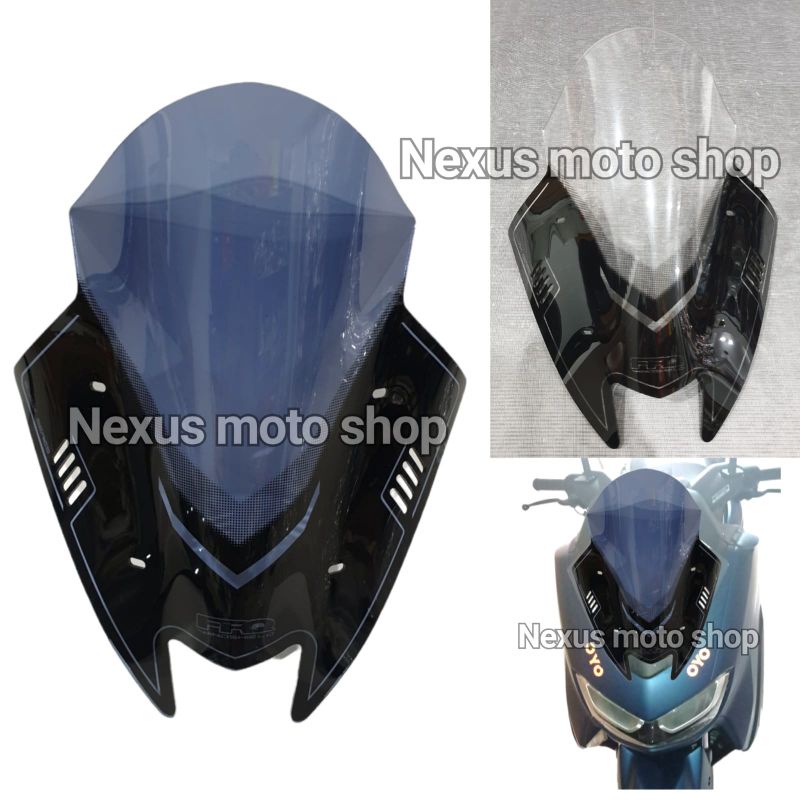 windshield tdr carbon nmax visor tdr 2tone nmax windshield tdr nmax
