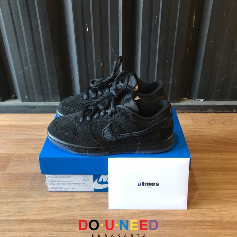 Nike Dunk Low x Undefeated 5 On It Black Dunk VS AF1