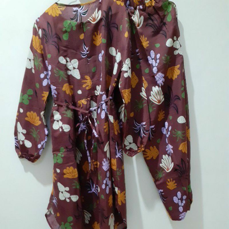 SETELAN CELANA SETCEL KULOT KAKTUS LILAC