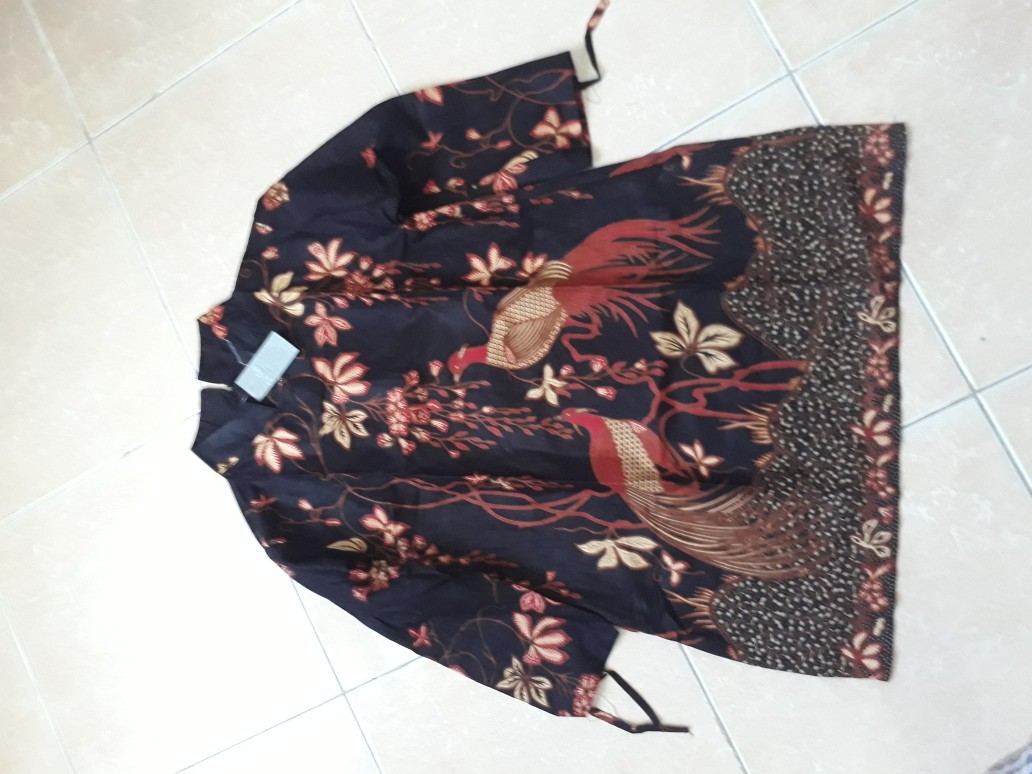 Batik Wanita Tunik Lengan Panjang S-m-l-xl-xxl-3l-4l-5l- Batik Dua Putri Collection