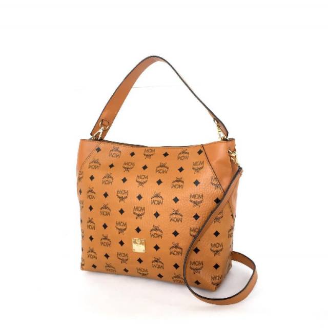 MCM  Klara Hobo In Visetos tas Original authentic asli crossbody slingbag selempang