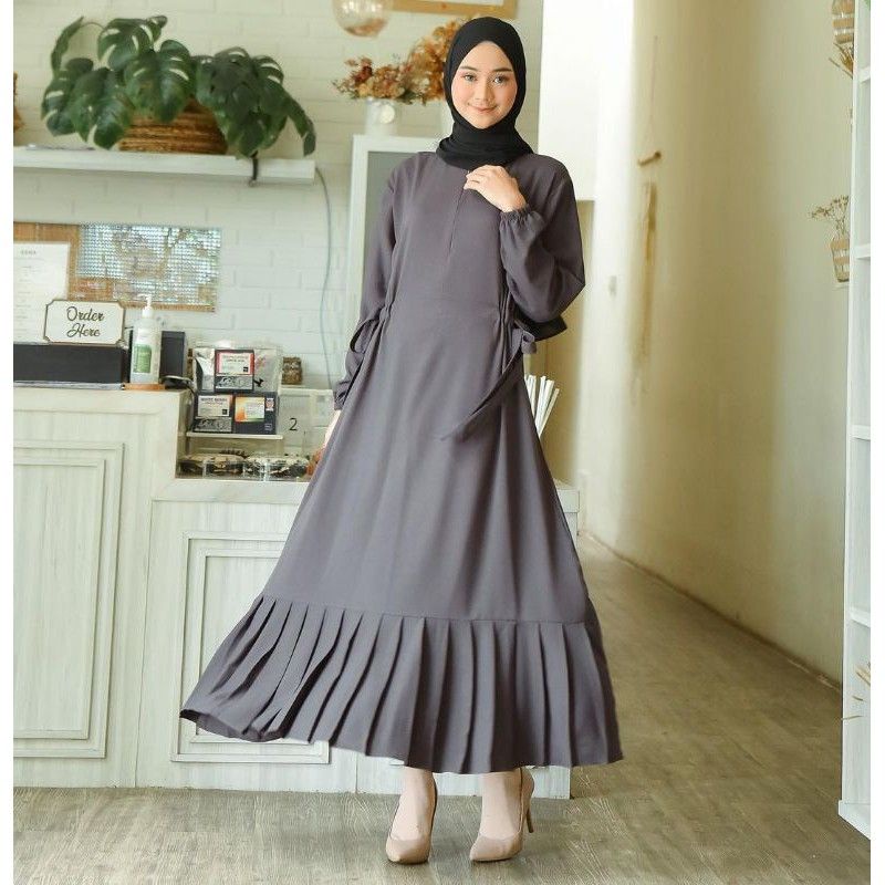 DRESS TERBARU /ELISKA MAXY DRES/GAMIS REMAJA KEKINIAN/TERLARIS /REMPLE BAWAH