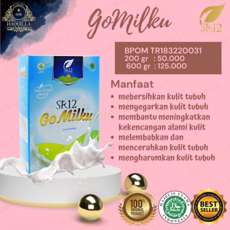 

GOMILKU SUSU KAMBING ETAWA SR12