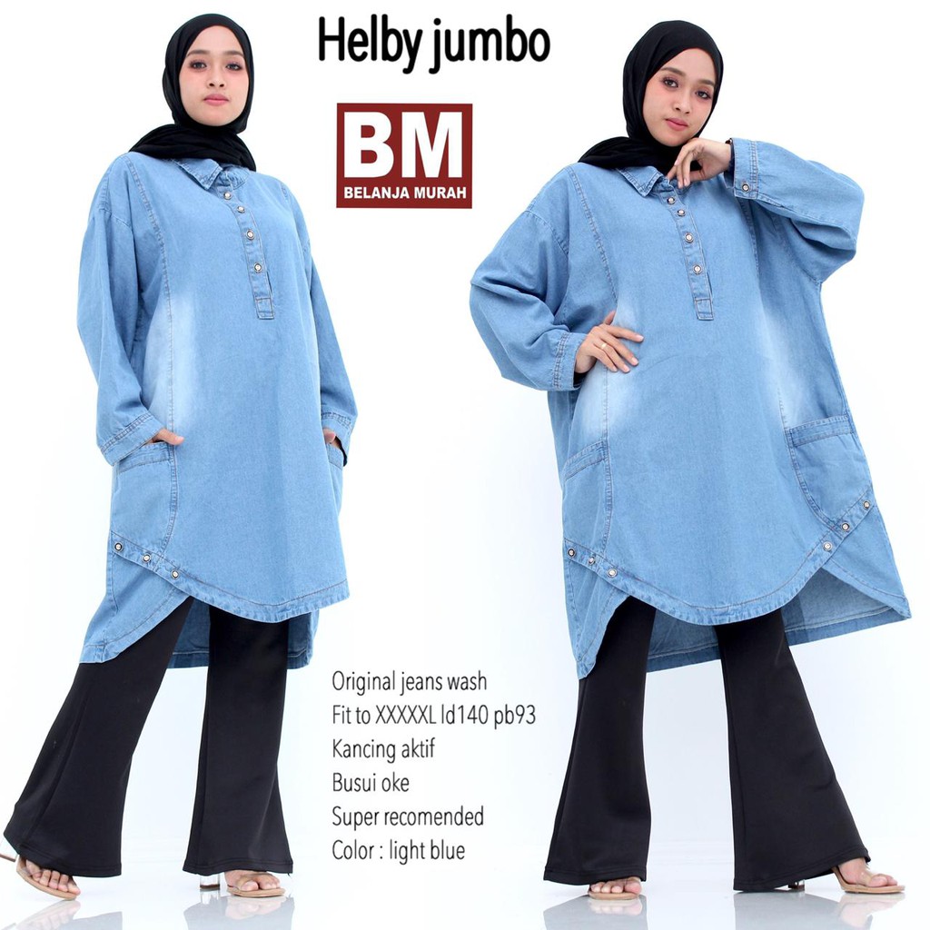 Helby Tunik Jeans Jumbo Jeans Jumbo