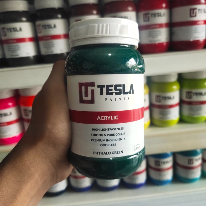 

Hadir Cat Lukis / Cat Akrilik - Tesla Acrylic Paint - Uk. 500 Ml (Part Ii) Promo