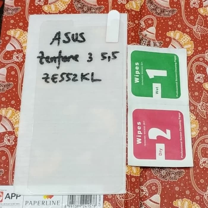 asus zenfone 3 5.5in / ze552KL / z012db Tempered golira glass kaca murah meriah