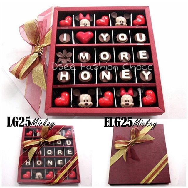

Cokelat Valentine Mickey