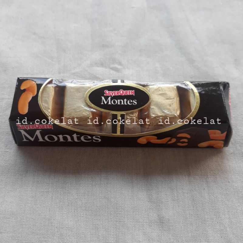 

Coklat Silverqueen montes 50gr milk chocolate cashew 3 pack