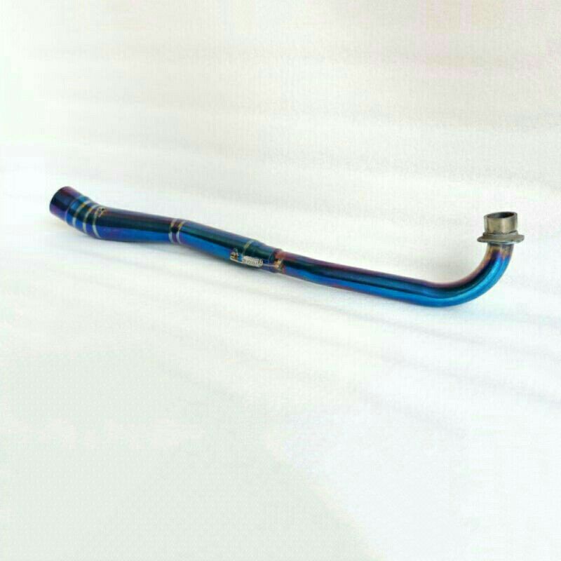 Jual Pipa Leher Knalpot Bluemoon Supra Grand Win Semi Cacing Stainless Indonesiashopee Indonesia 1119