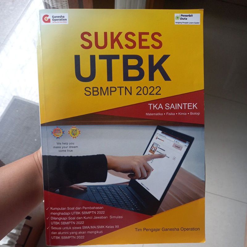 buku SUKSES UTBK SBMPTN 2022 TPA TPS *GO (bukan preloved) harga lebih murah