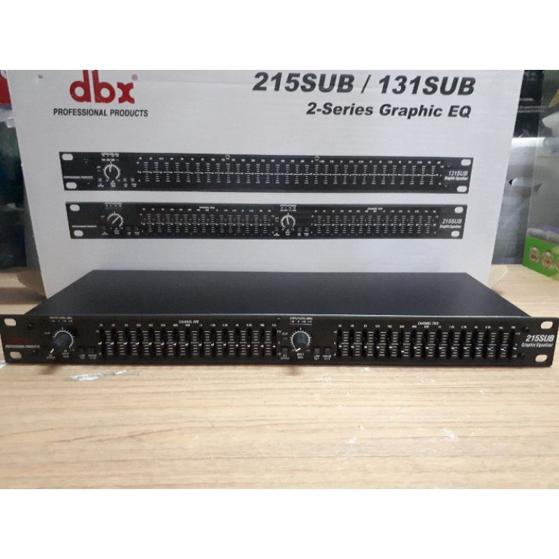 PROMO Equalizer DBX 215 Plus Sub ORI