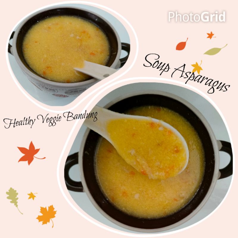 

Sop Asparagus Vegan/ Vegetarian