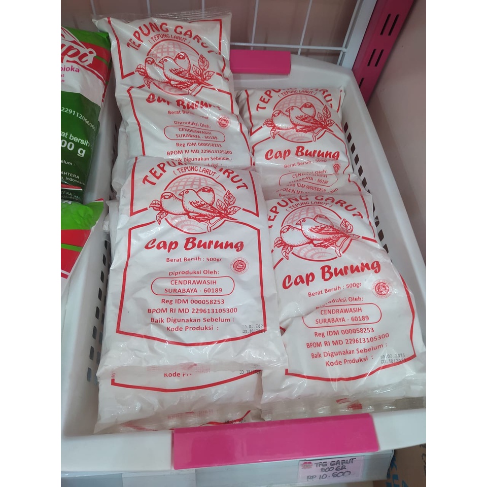 

TEPUNG GARUT CAP BOEROENG 500GR
