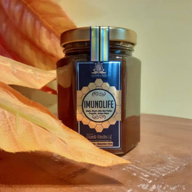 

Imunolife 250gram | Madu Super Kombinasi | Madu Murni Asli Panen Sendiri atau Pure Raw Honey