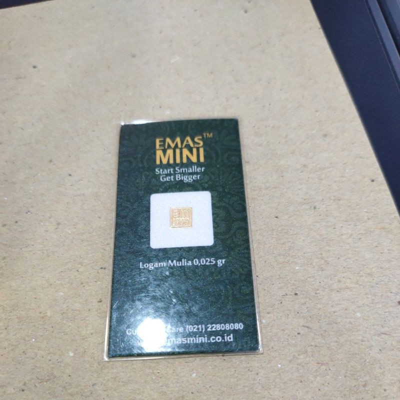 mini gold 0.025gr