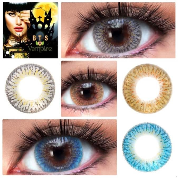 SOFTLENS BTS VAMPIRE - SOFTLEN BIG TRUE EYES VAMPIR - SOFLEN BTS - KEMENKES