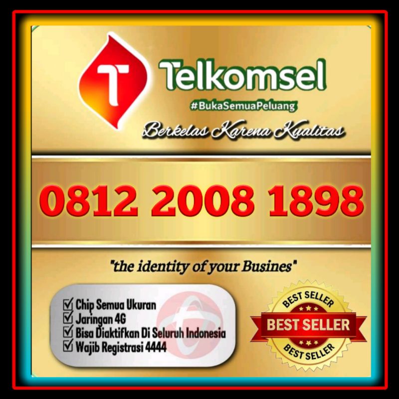 Nomor cantik angka tahun special 2008 Tsel prabayar simPATI berkualitas