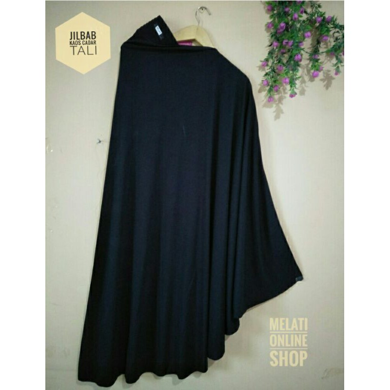 jilbab kaos cadar tali