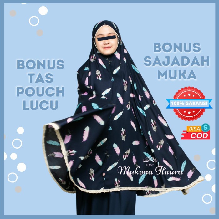 Mukena Anak Mukena Anak Perempuan mukena remaja 7 8 9 10 11 12 tahun rukuh anak telekung anak - sofi