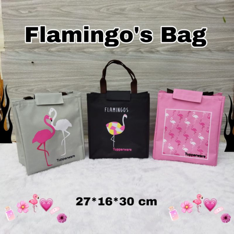 Tas flamingo Tupperware /tas wanita terpopuler khas Korea