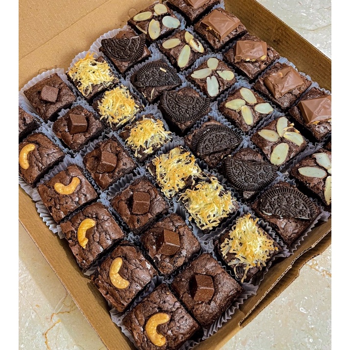 

[MIX] Brownies Panggang/Fudgy/Lumer Ukr 24x24