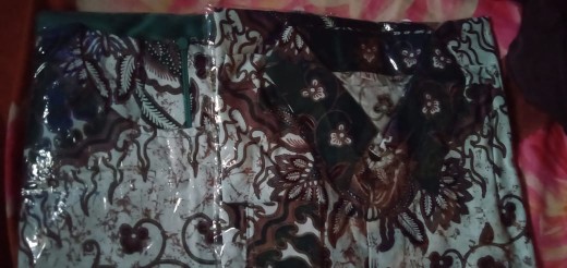 Maura Couple ~ Sania Ruffle Batik Couple Ori Ndoro Jowi