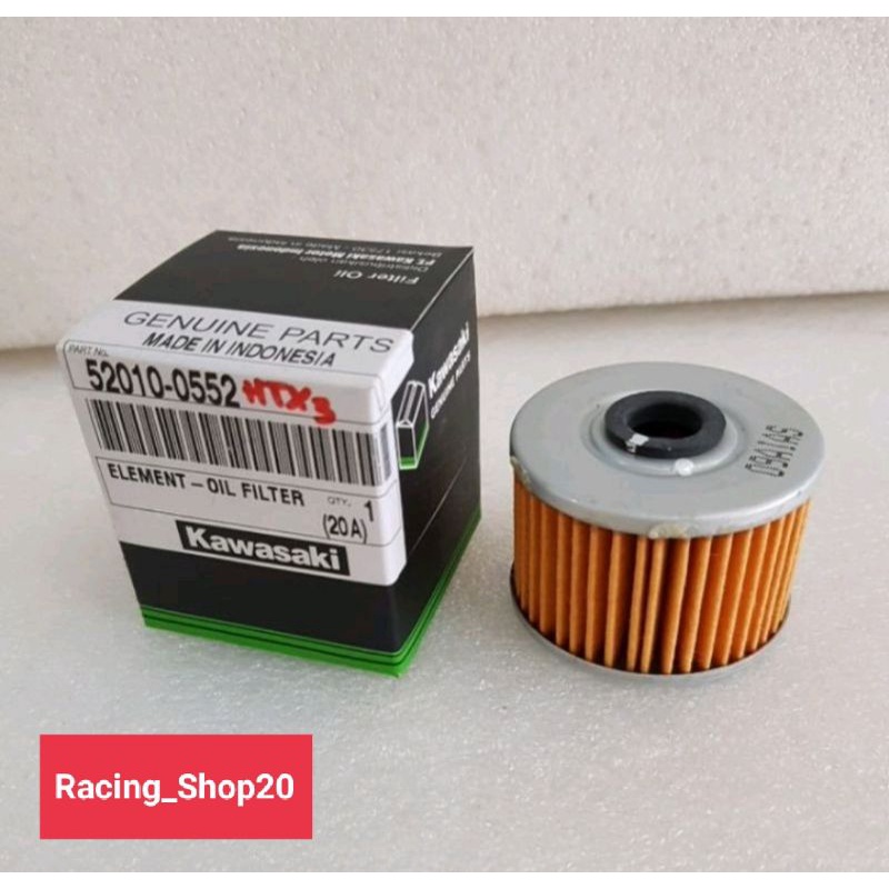 FILTER OLI KAWASAKI KLX,D'TRACKER ORIGINAL-ASLI KAWASAKI