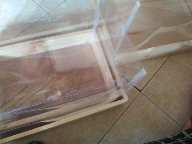 Kotak Hantaran Seserahan Mahar Kayu Rustic 1 Set Isi 4 Natural