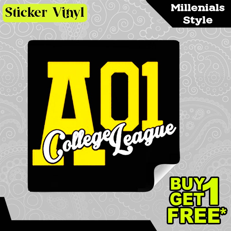 

Stiker Sticker A01 College League Gambar Unik Desain Keren dan Kekinian Aesthetic Bahan Vinyl Satuan Anti Air