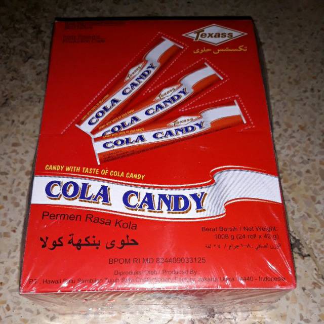 Permen Texas Cola Candy / Sarsaparilla Per roll | Shopee  