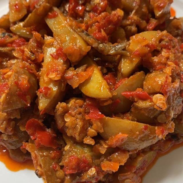 

Jengkol teri balado