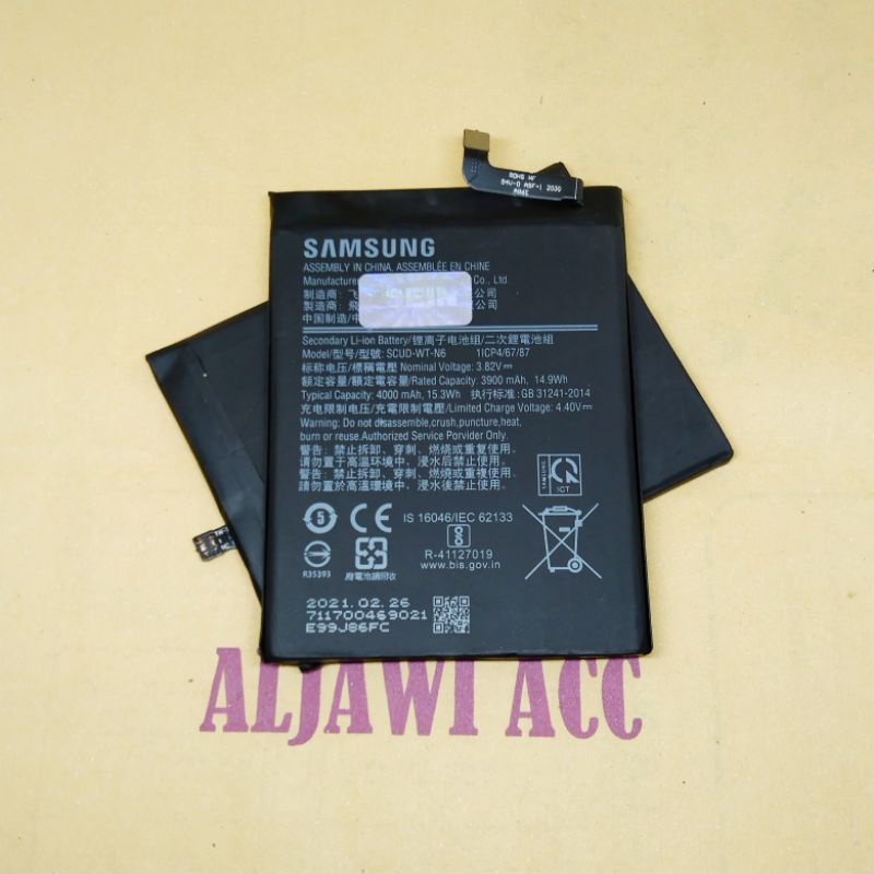 Baterai Bt Batre Battery Samsung Galaxy A10S A107 A20S A207 SCUD-WT-N6 Original Battery Hp