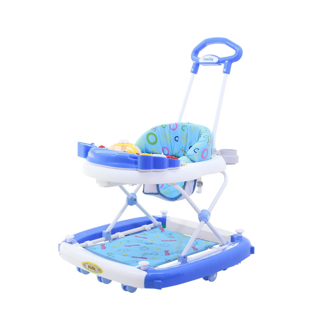 Baby Walker Family FB2115LD Rolex Musik Melody 3 in 1 Alat Belajar Jalan, Ayunan & Dorongan Bayi ...