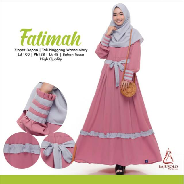 Gamis fatimah syari