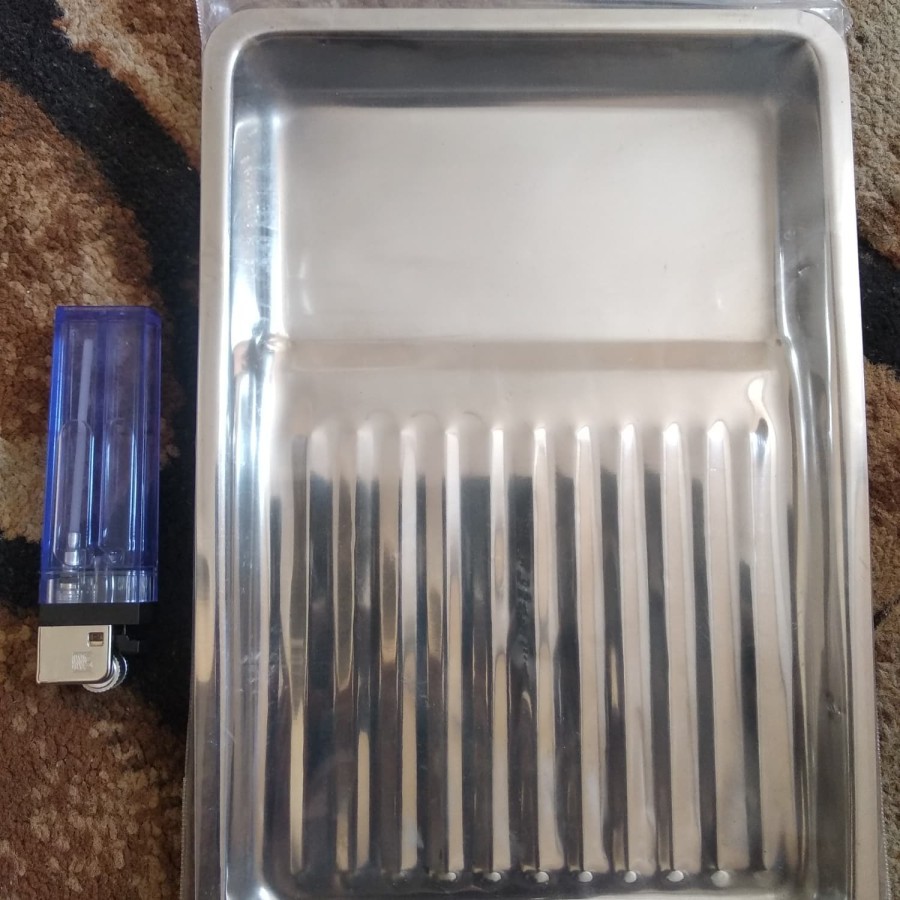 dental instrument Nierbeken besar Tray bergelombang Tray Datar