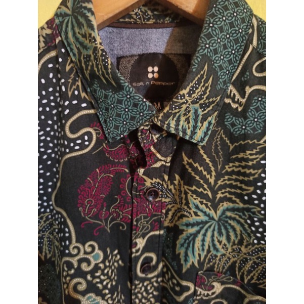 kemeja batik salt n pepper