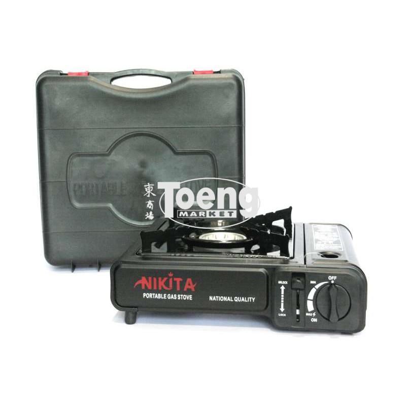 KOMPOR GAS PORTABLE 2 IN 1 NIKITA 002608
