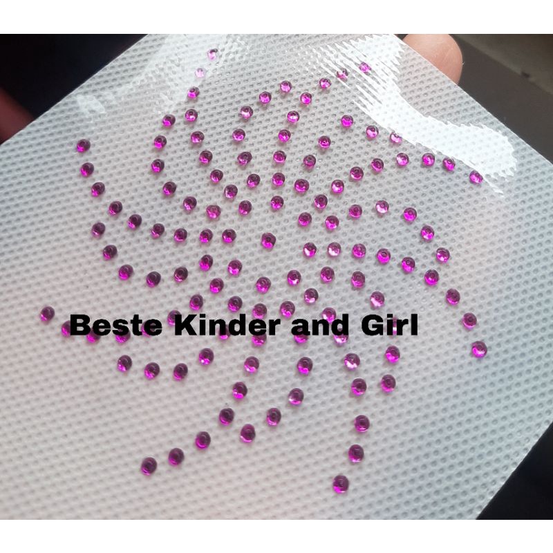 SWAROSKI PAYET MOTE  HIJAB GOSOK MANIK LOGO HOTFIX HOT FIX KHIMAR PED CADAR KERUDUNG  GRADE A BLINK 