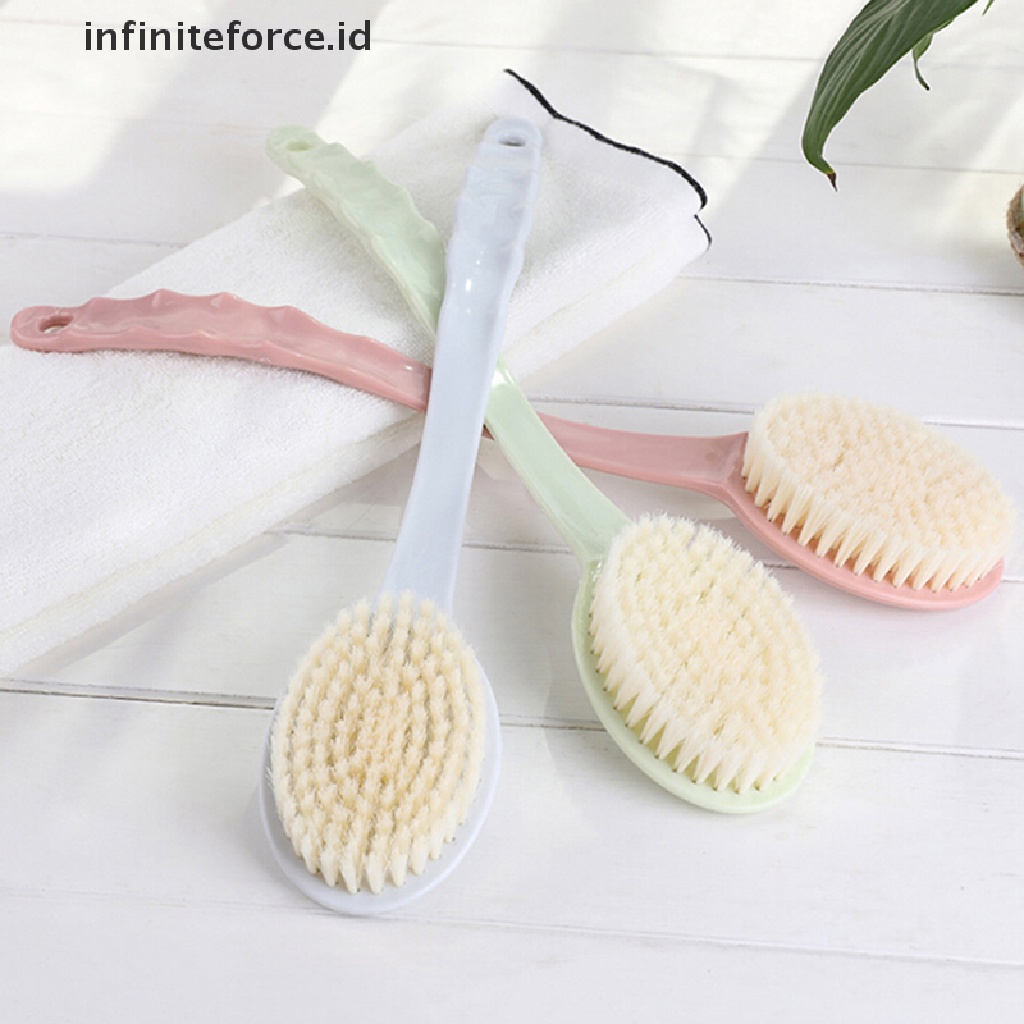 (Infiniteforce.Id) 1pc Sikat Mandi Gagang Panjang