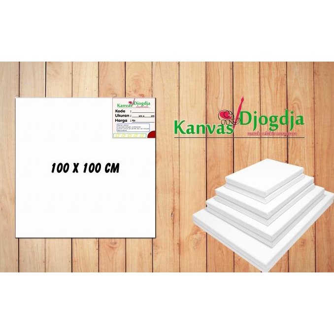 

Kanvas span standar ukuran 100 cm x 100 cm
