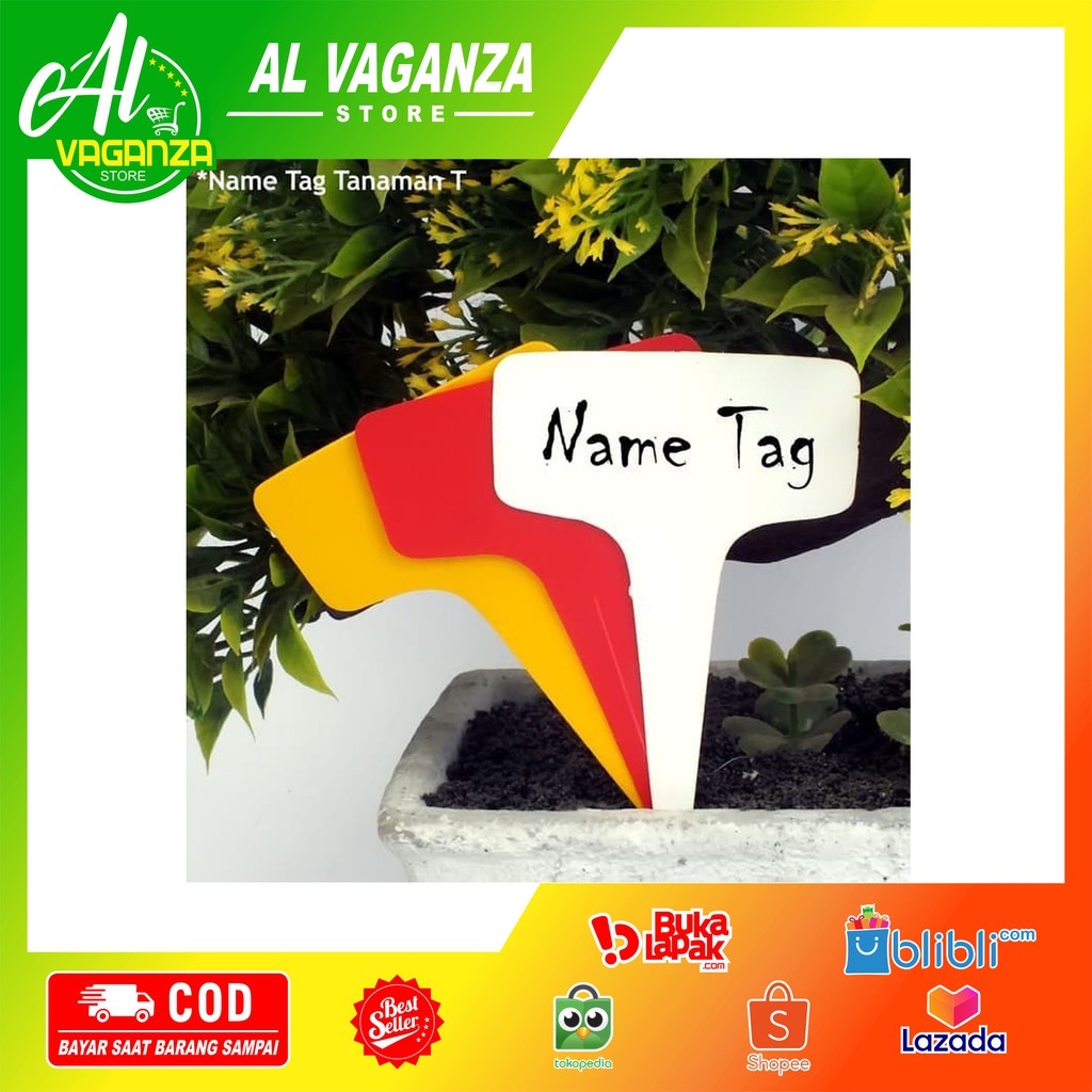 

Label Tanaman T Name Tag ID Plant Hidroponik Plastik Isi 10 Pcs - LT04