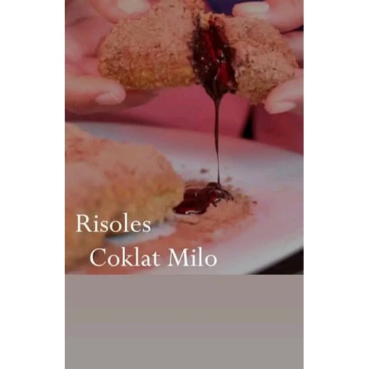 

Risoles Coklat Lumer Taburan Bubuk Milo | per/box isi 5 pcs